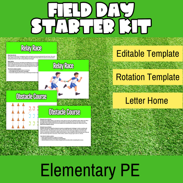 Elementary PE Field Day Planning Kit 