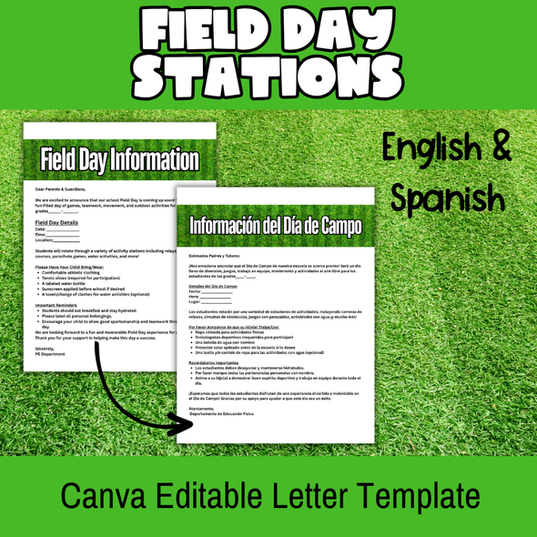 Elementary PE Field Day Planning Kit 