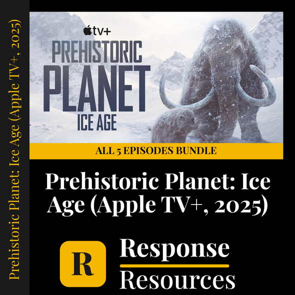 Prehistoric Planet Ice Age - All 5 Episodes Bundle - Worksheets & Keys