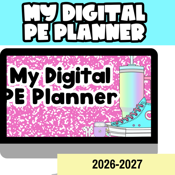 PE Teacher Digital Planner | Back to School