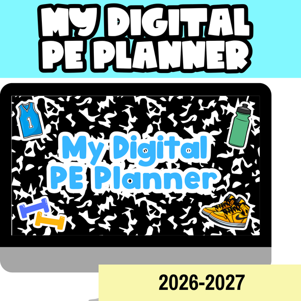PE Teacher Digital Planner | Back to School