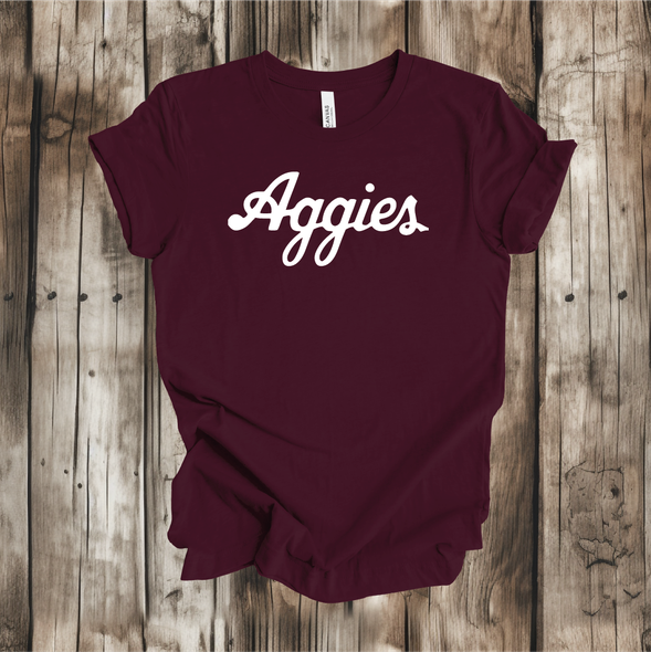 Texas Aggies Helmet Scripty