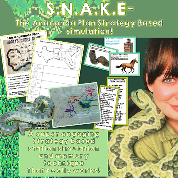 S.N.A.K.E- The Anaconda Plan SIMULATION!