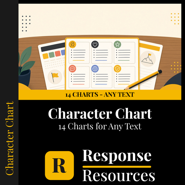 Character Chart | 14 Character Analysis Graphic Organizers Any Text
