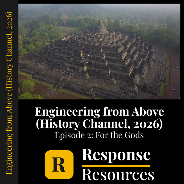 Engineering from Above Ep 2 Borobudur & Sagrada Familia Worksheet + Google Forms