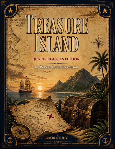 Treasure Island Novel Study (Junior Classics)