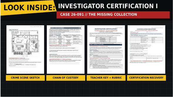 Forensic Science Crime Scene Processing Certification | Case-Based Assessment