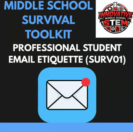 Complete Middle School Survival Mega-Bundle (SURV01-SURV10) | Executive Function & Study Skills (Grades 6-8)