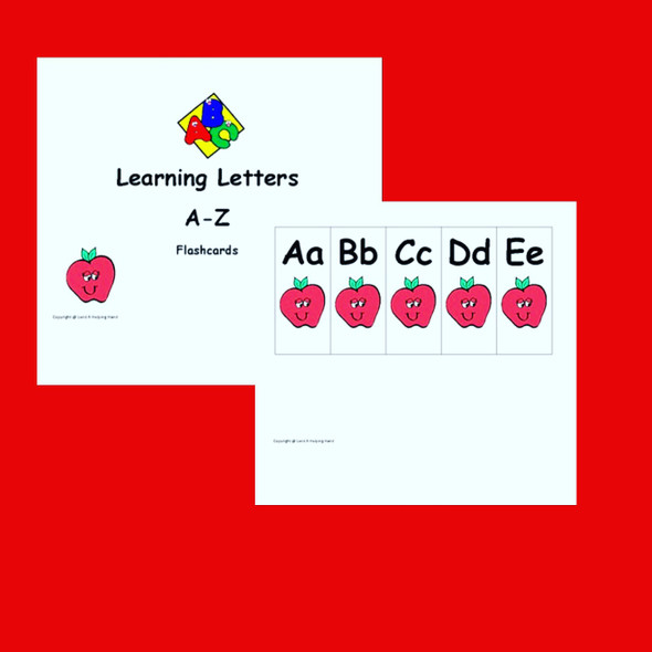 Apple ABC Flashcards 