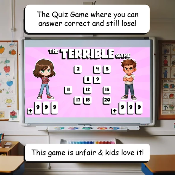 Constant of Proportionality Problems THE TERRIBLE GAME - Grade 7 Math Review