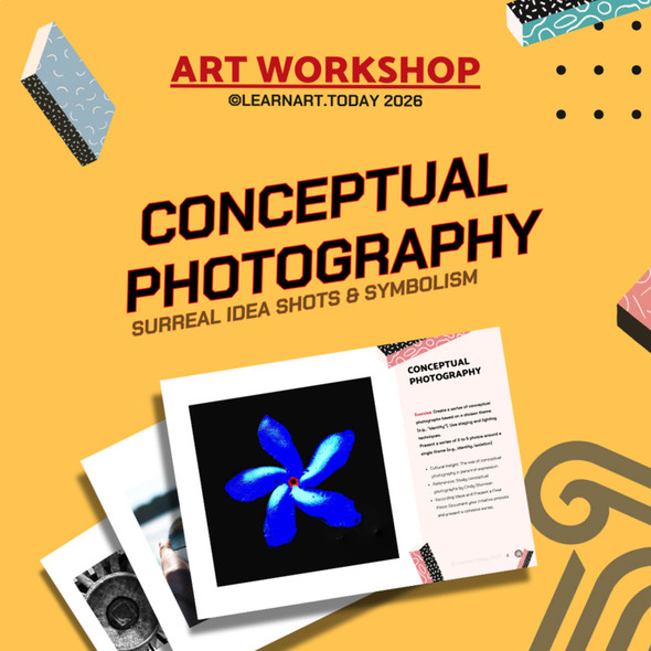 Conceptual Photography Art Workshop | Middle & High School | Staging Art