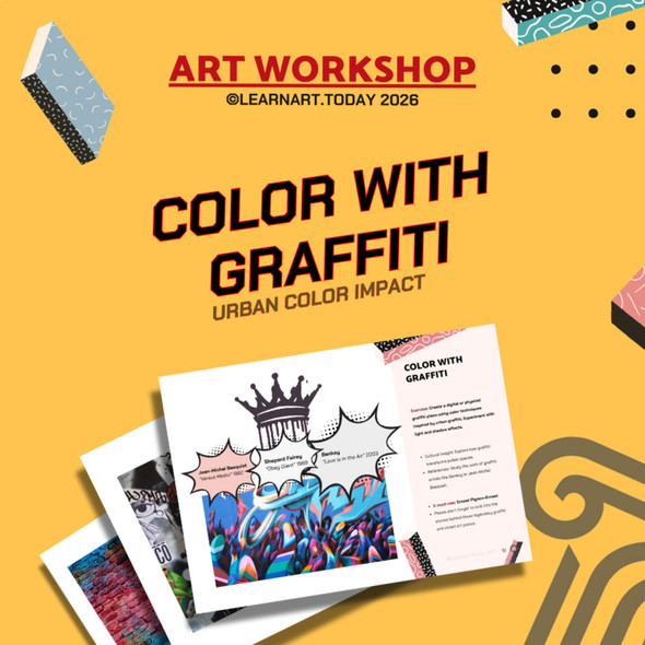 Graffiti Color Theory Art Workshop | Middle & High School | Urban Art