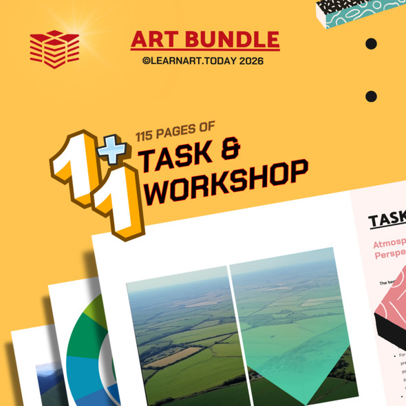 Color Theory Art Bundle | Middle & High School | ART TASK 7 + Manga Color WS
