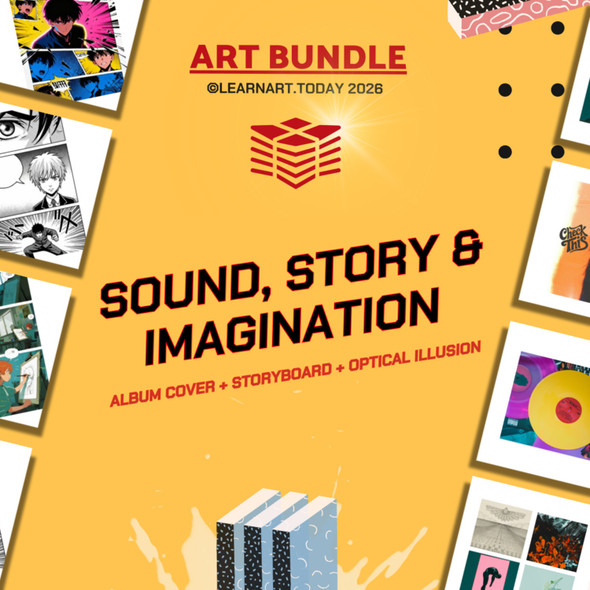 Sound, Story & Imagination Art Bundle | Middle & High School | 3 Workshops