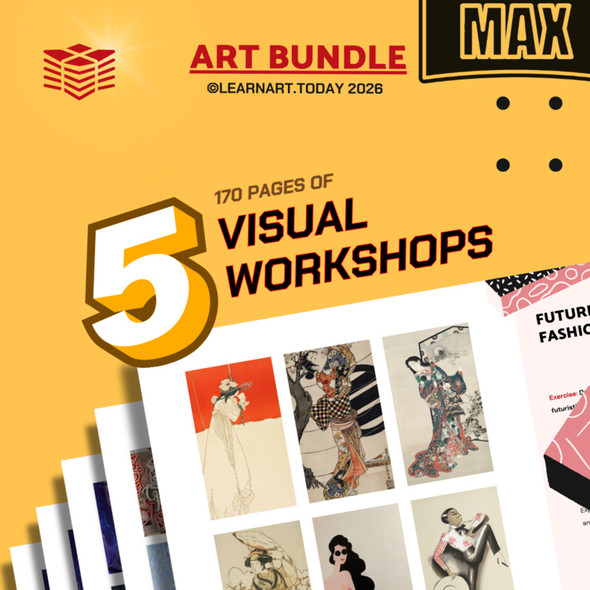 Nature, Body & Expression Mega Collection | Middle High School | 5 Art Workshop