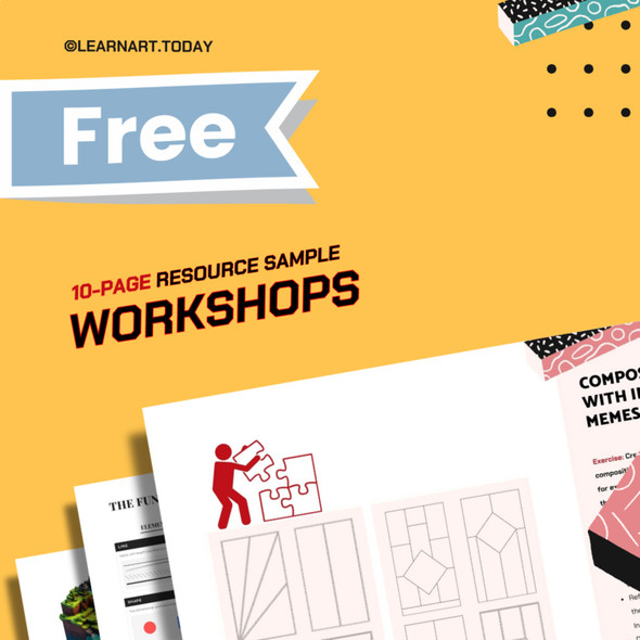 FREE | Visual Art Workshops | Middle & High School | Starter 10 Pages