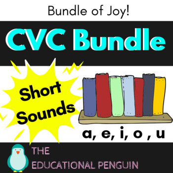 CVC Reader Bundle - Short Vowel Sounds