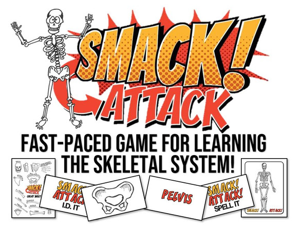 Smack Attack!: Skeletal Edition- Fast-paced Game Your Students Will LOVE!