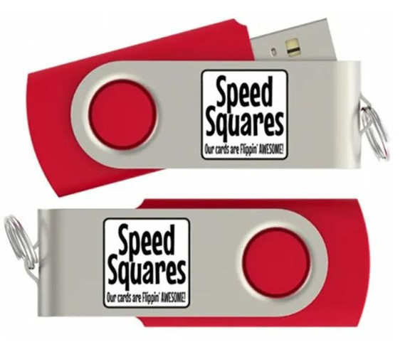 Speed Squares Flash Drive with Free Deck