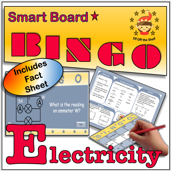 Current Electricity - Smart Board Bingo