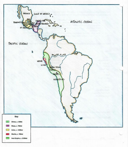 Map: Mesoamerica