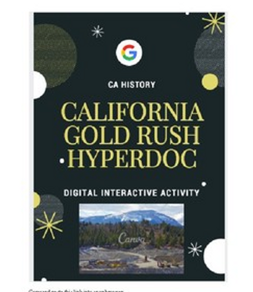 California Gold Rush Hyperdoc