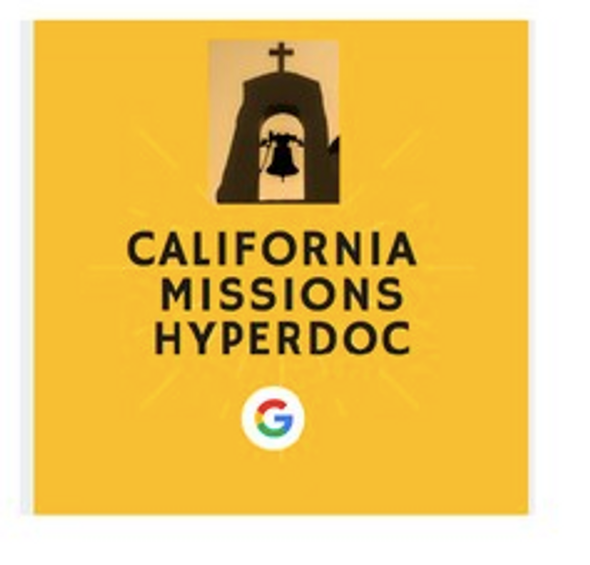 California Missions Hyperdoc