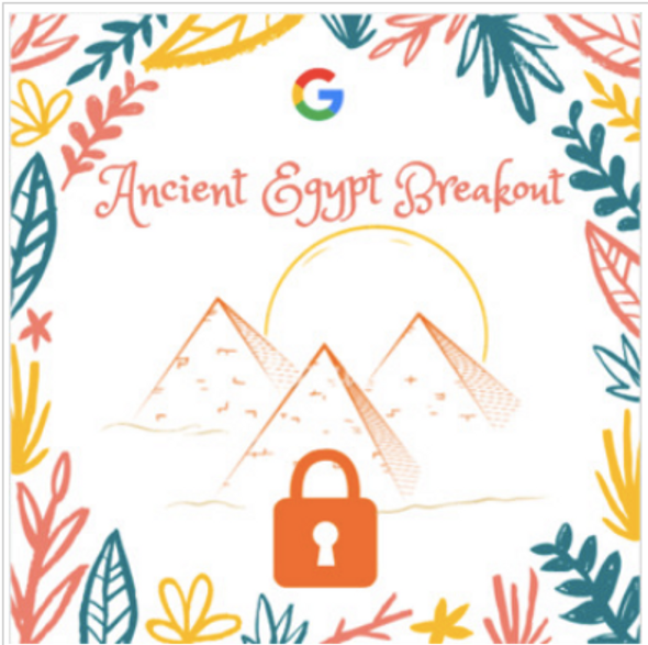 Ancient Egypt Digital Breakout / Escape Room