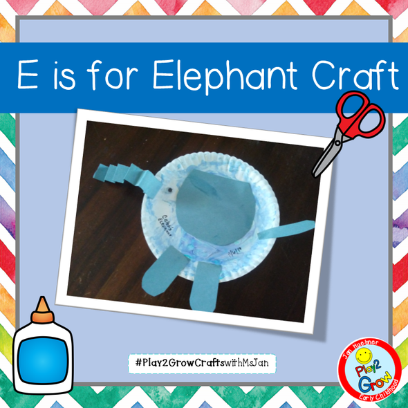 E is for Elephant Craft