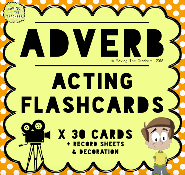 Adverb Acting Game