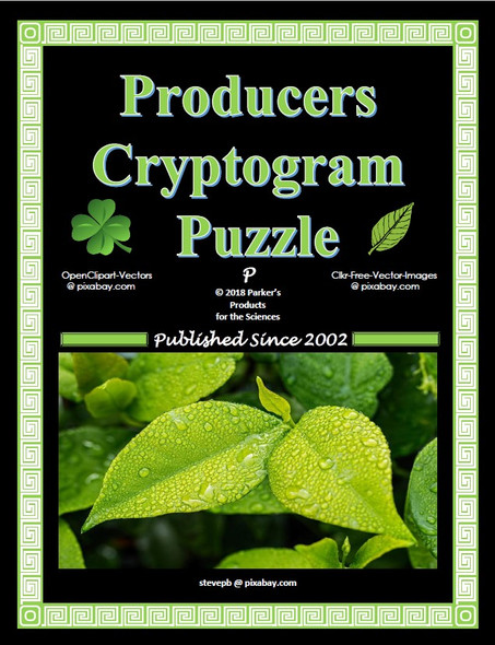 Producers Cryptogram Puzzle 