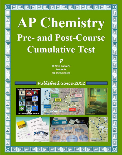 AP Chemistry Pre- and Post-Course Test