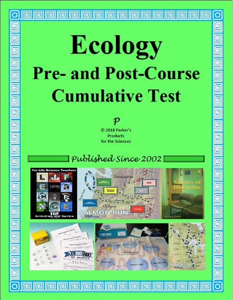 Ecology Pre- and Post-Course Cumulative Test