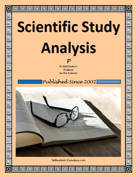 Scientific Study/Experiment Analysis Lesson
