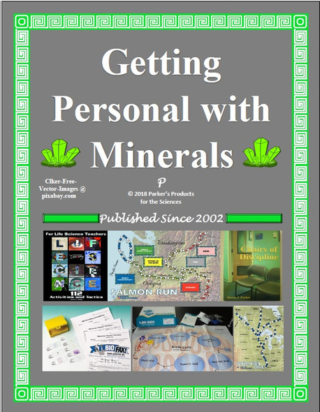 Getting Personal with Minerals Worksheet