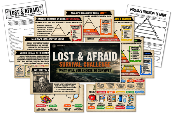 Lost and Afraid- Teaching Maslow's Hierarchy of Needs