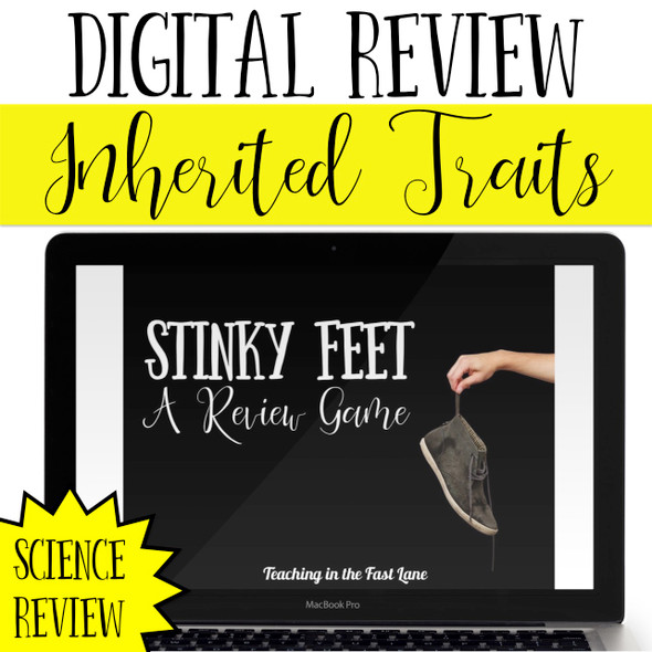 Inherited Traits Review Game - Digital Stinky Feet