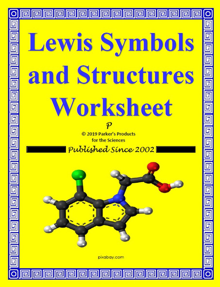 Lewis Symbols and Structure Worksheet