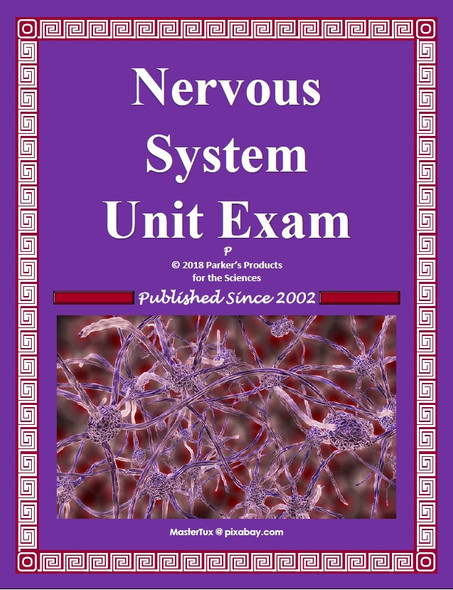 Nervous System Unit Exam