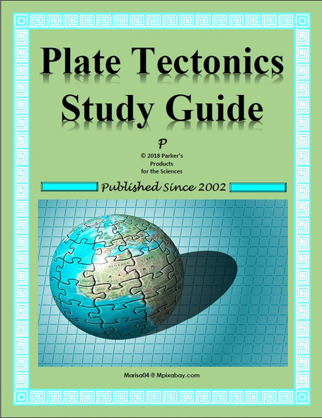 Plate Tectonics Fill-in-the-Blank Study Guide