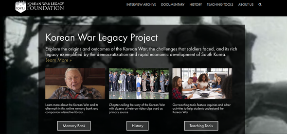 Korean War and Korean War Legacy Project