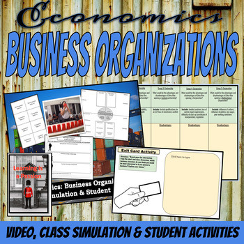 Economics | Business Organizations | Simulation & Activities