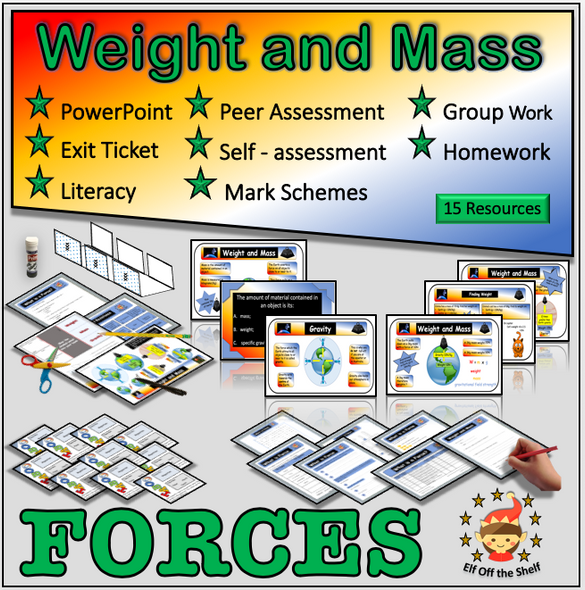 Forces - Weight and Mass - Middle School Science