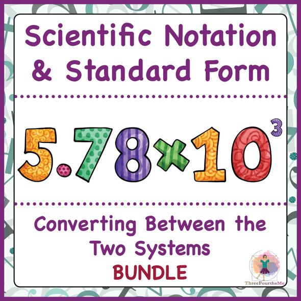 Scientific Notation Bundle Of Five Lessons, 53 OFF