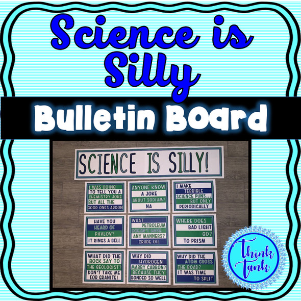 Science Jokes Bulletin Board - Classroom Posters
