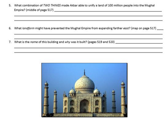 Gunpowder Empires Map and Crossword Puzzle