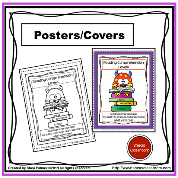 Comprehension Levels Guided Notes Resource Freebie!!!