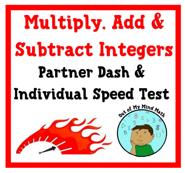 Multiply, Add & Subtract Integers - 2 Ways