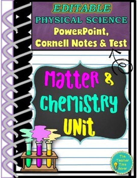 Matter and Chemistry Slides and Notes