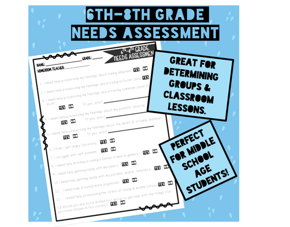 6th-8th Needs Assessment